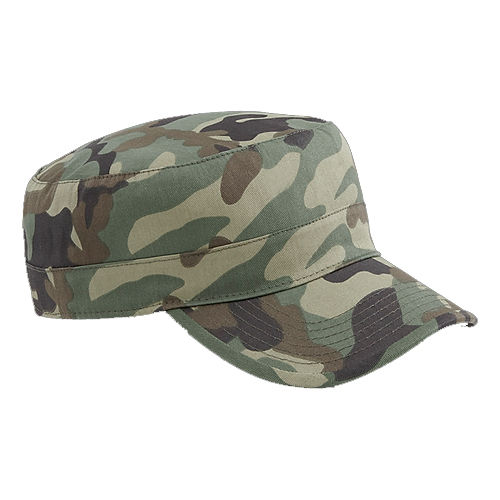 Mens Army Print Cap - Color: Multi Colour