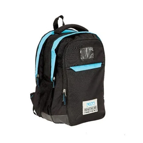 Canvas Promotional Backpack - Color: Black