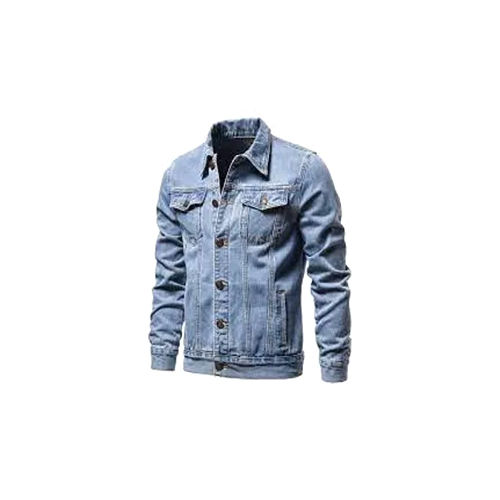 Mens Denim Jacket - Color: Blue