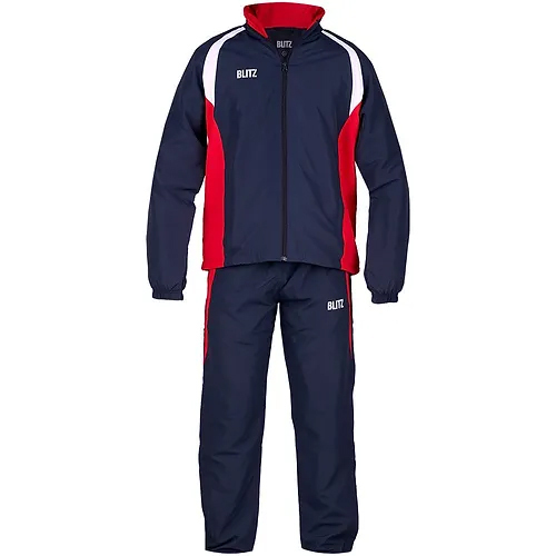 Mens Tape Detail Mock Neck Tracksuit Set