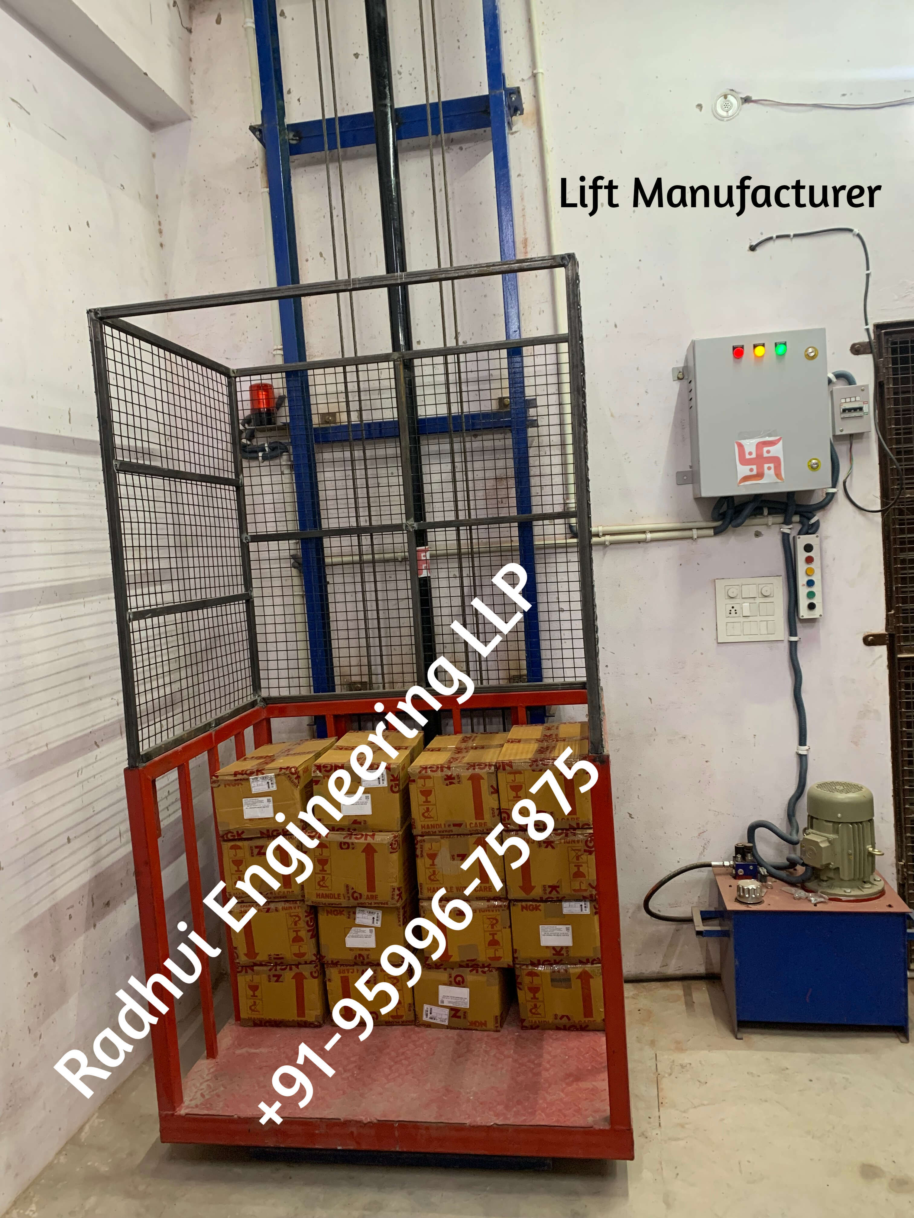 Wall Mounted Lift - Car Dimension: As Per Your Requirement