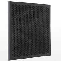 1.6 M Bf 240 Glass Fibers Filter - High-quality Square Filter | Black Color, Various Sizes Available, Includes Warranty