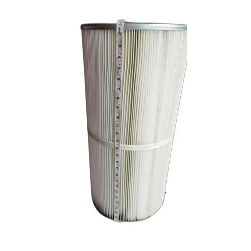 Polyester Dust Collection Filter Cartridge - Color: White