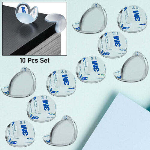 Corner , Edge Guards Clear Corner Protectors (Small 3 Cm / 10 Pcs Set)