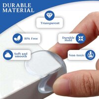 Corner , Edge Guards Clear Corner Protectors (Small 3 Cm / 10 Pcs Set)