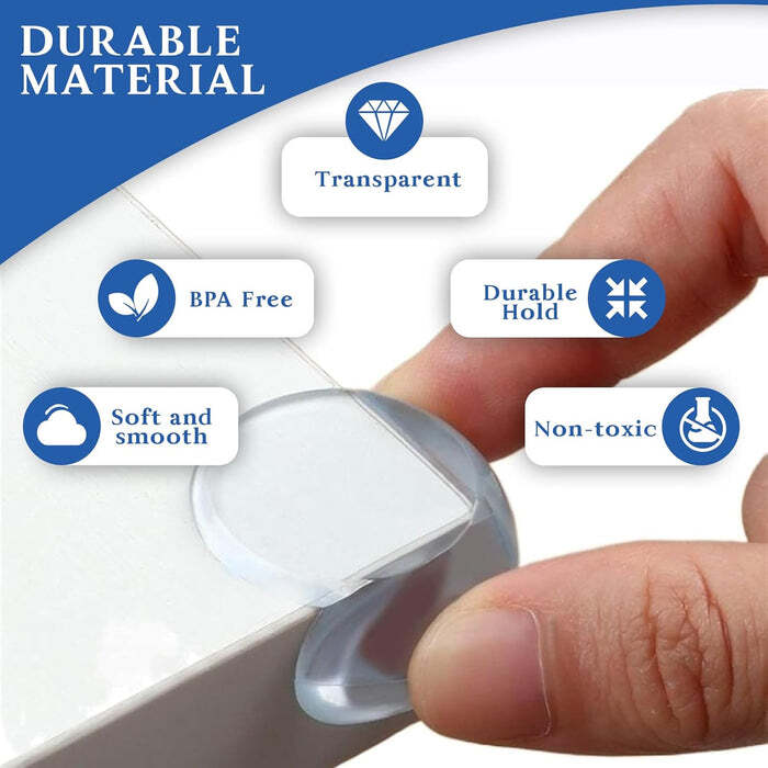 Corner , Edge Guards Clear Corner Protectors (Small 3 Cm / 10 Pcs Set)