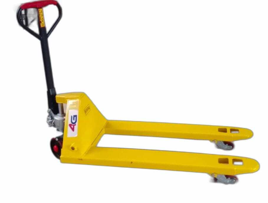 Hand Pallet 5 Ton Pu Wheel 685 - Color: Yellow
