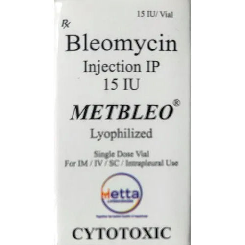 15Iu Bleomycin Injection Ip - Physical Form: Liquid