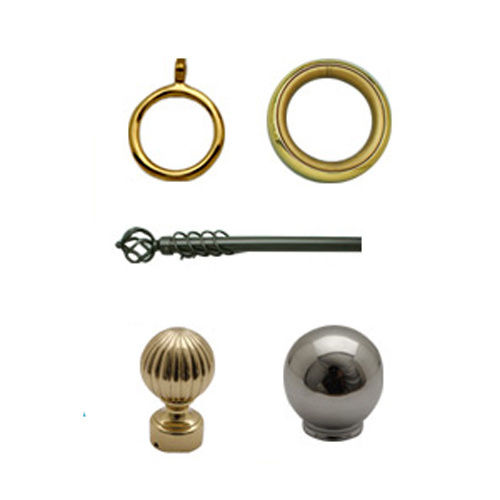 Curtain Poles-Finials-Rings