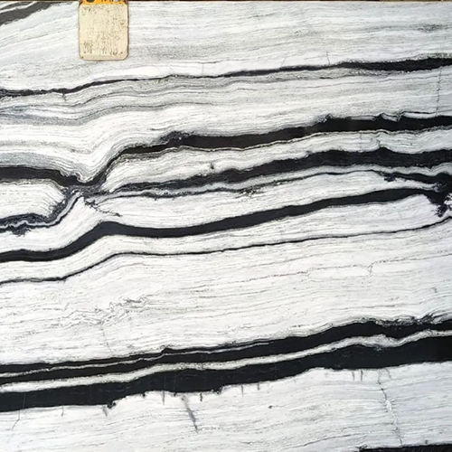 Panda White Marble - Size: As Per Requirement