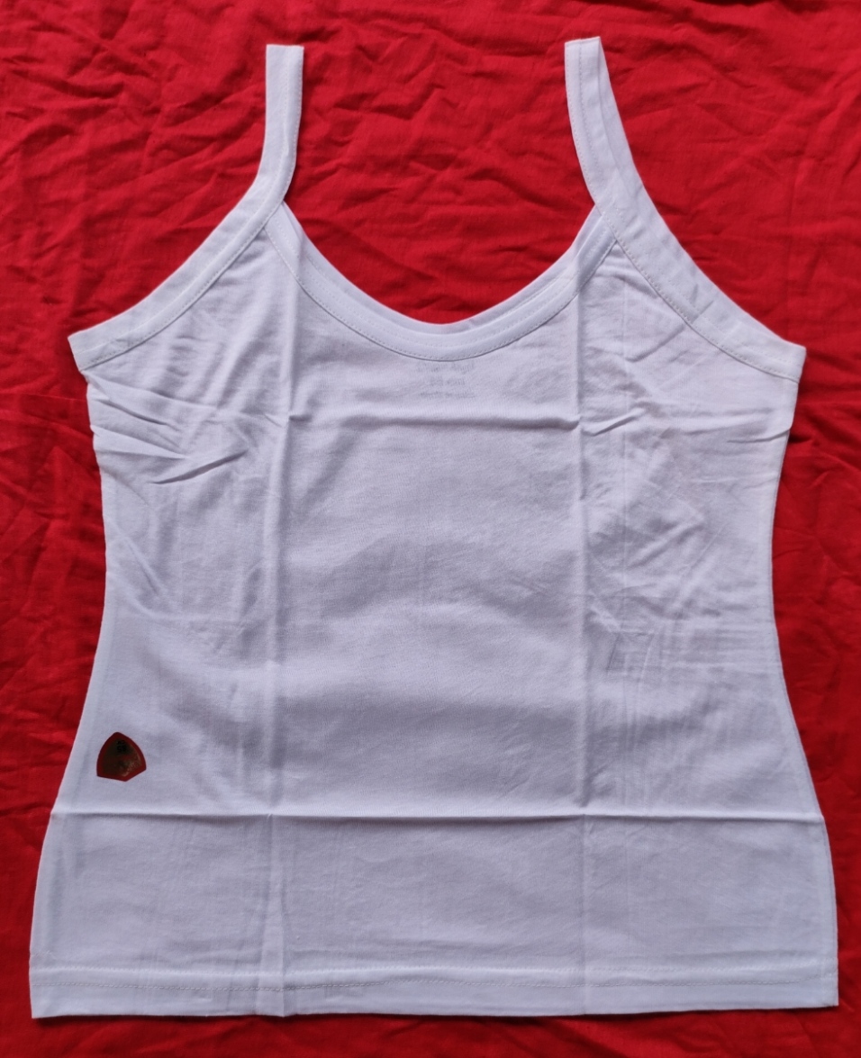 Camisole / Slips (White) - Cotton Fabric, Various Sizes, White & Multicolor Options | Versatile for Formal & Casual Wear, Easy Machine Wash