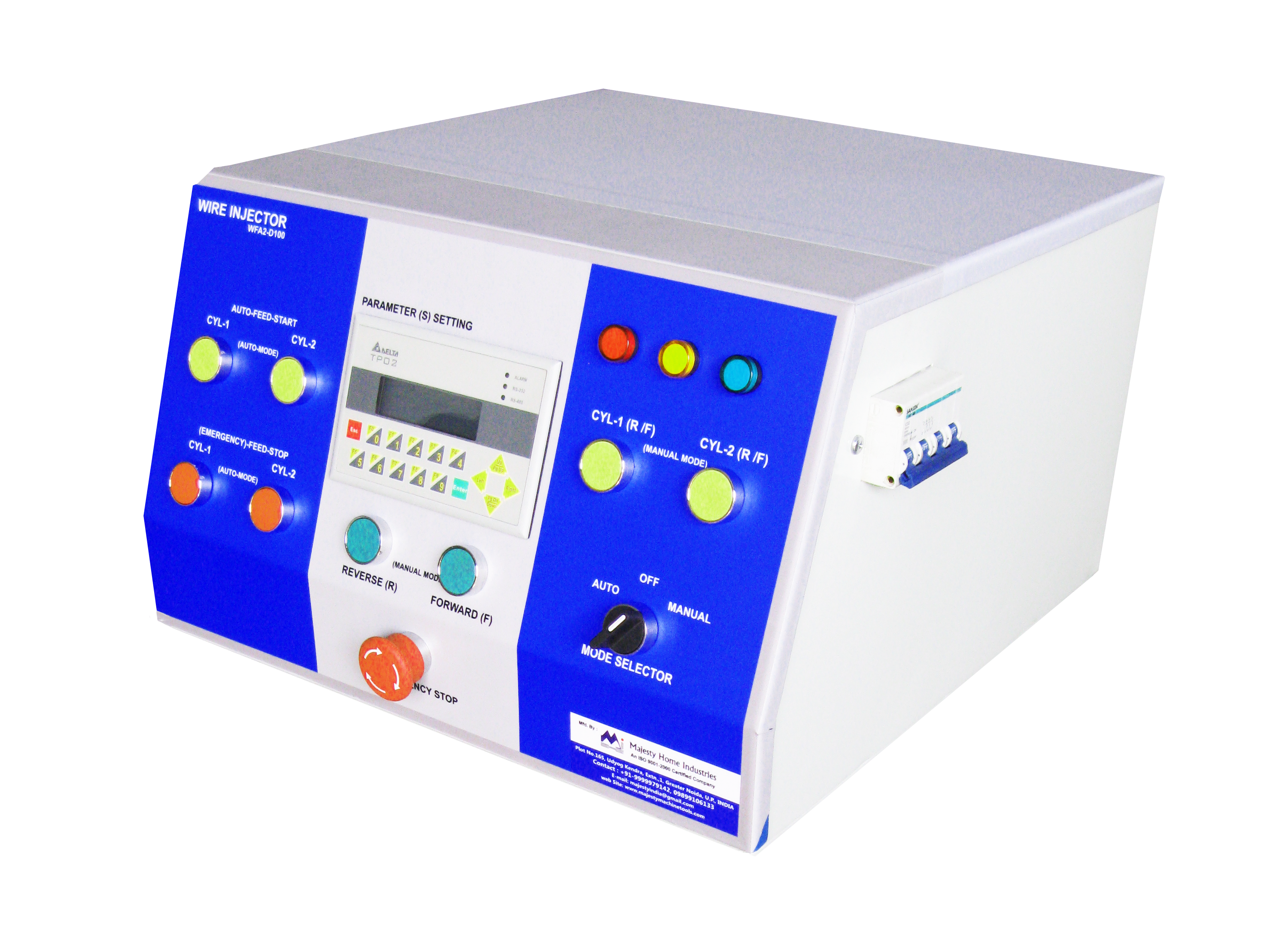 Wire Feeder - Cored Wire 5 Mm Min To 21 Mm Max, Solid Wire 5 Mm Min To 21 Mm Max, Load Cell Weighing System, High Efficiency & Durability, Flexible Operation