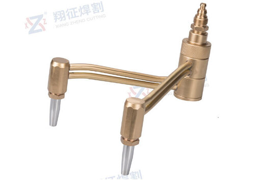 Flat Double Head Cutting Torch - Coating Type: Metallic