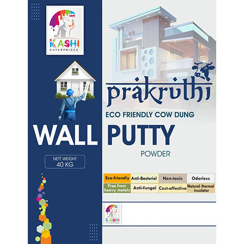 Cow Dung Wall Care Putty - Color: Any Color