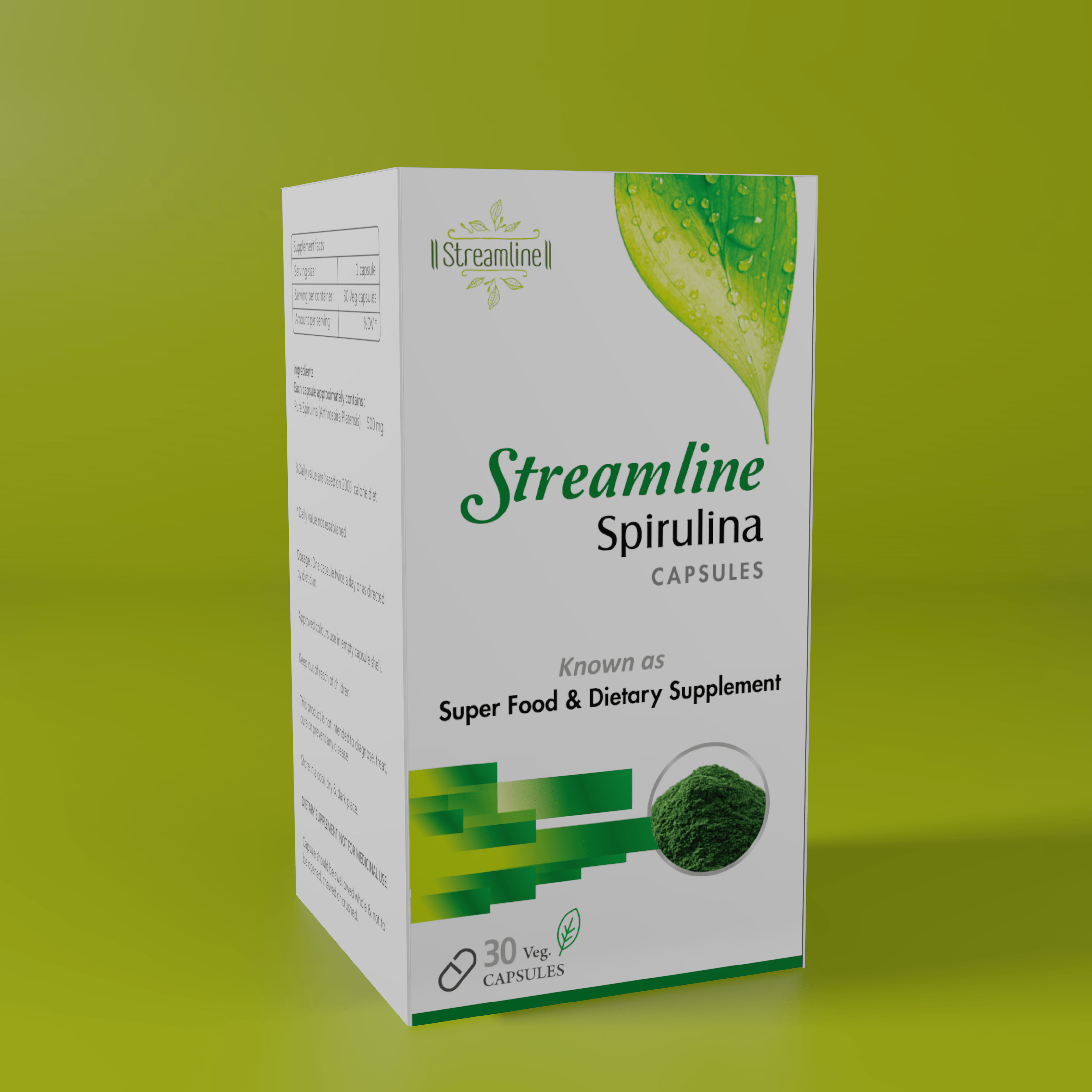 Streamline Spirulina