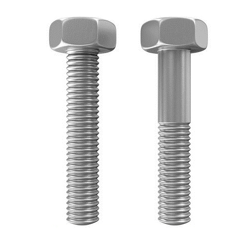 MS Hex Bolt - 1/4 Inch, Galvanized Finish with Custom Color Options | Multiple Grades, Heat-Treated for Enhanced Strength and Durability