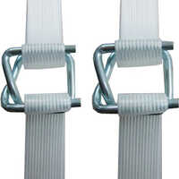 Cord Strap Buckle - Bopp Material, Standard Size | Silver Color, Hard Hardness