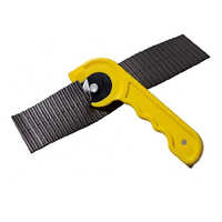 Cn180 Cutter Lashing Strap Machine - Color: Yellow
