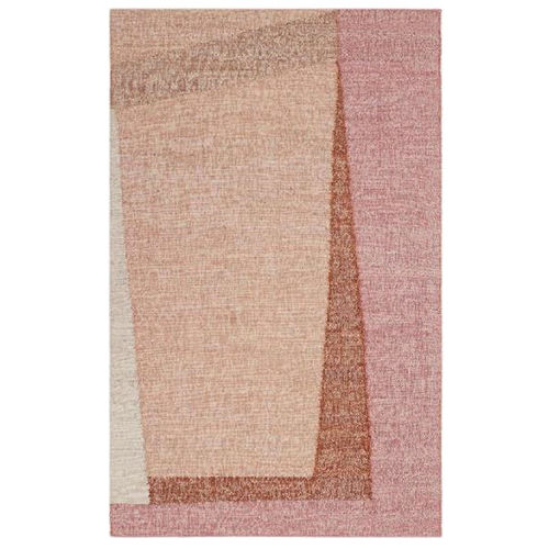 Ro-22-Tw-2075-A Cotton-Jute Hand Woven Rug - Feature: Washable