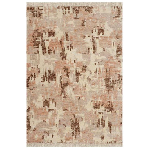 Ro-22-Pm-888-B-Cw-5 Wool-Cotton Hand Knotted Rug - Feature: Washable