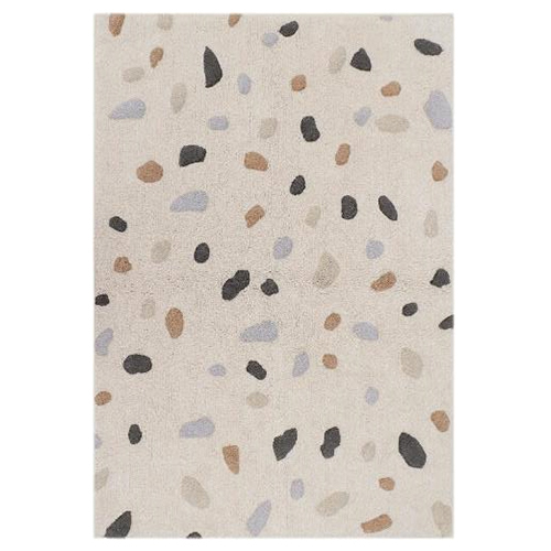 Ro-22-Jk-208 Cotton Table Tufted Washable Rug - Place Of Origin: India