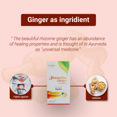 Ginger Capsules - Adult Use, 1-2 Capsules Daily | Digestive Support, Immune Boost, Antioxidant-rich, Anti-inflammatory Properties