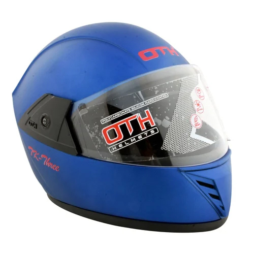 Full Face Blue Helmet