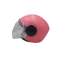 Pink Open Face Helmet