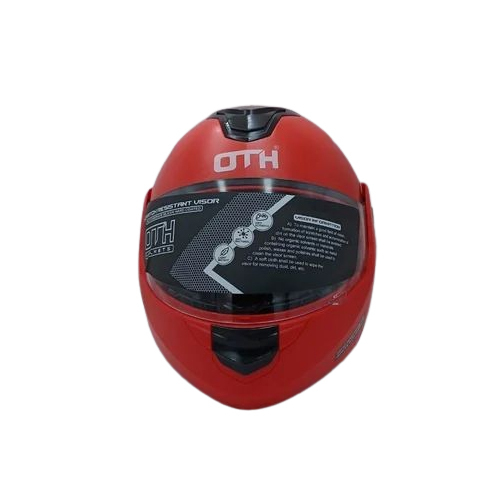 Red Flip Up Full Face Helmet