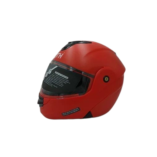 Red Flip Up Full Face Helmet