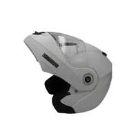 White Flip Full Face Up Helmet