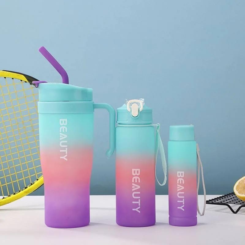 3 PCS MUG AND WATER BOTTLE