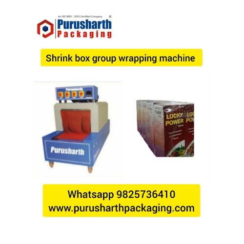 shrink box group wrapping machine