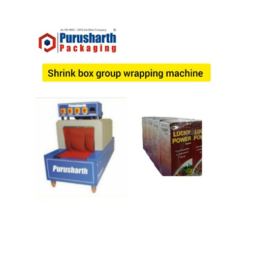 Shrink Box Group Wrapping Machine - Automatic Grade: Semi-Automatic