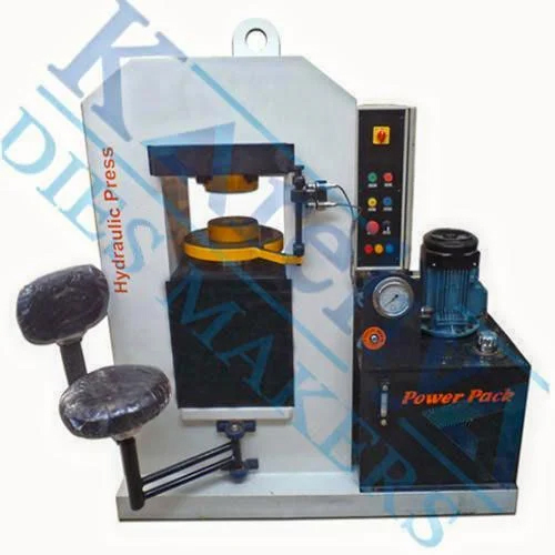 Gold And Silver Hydraulic Coin Press Machine