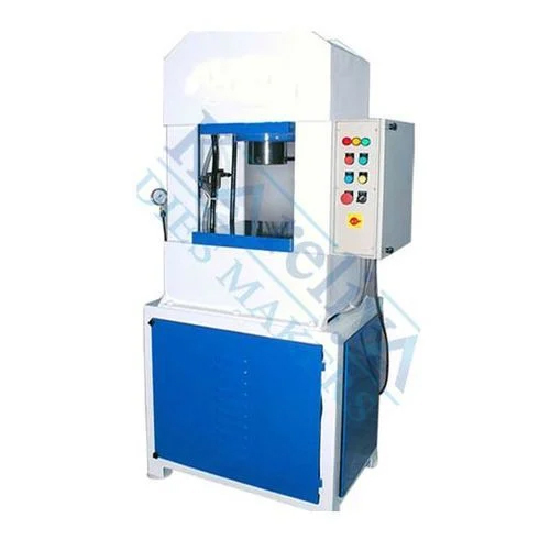 40 Ton Hydraulic Gold and Silver Coin Making Machine - New Condition, White and Blue Color, Industrial Use, Creates Different Sizes