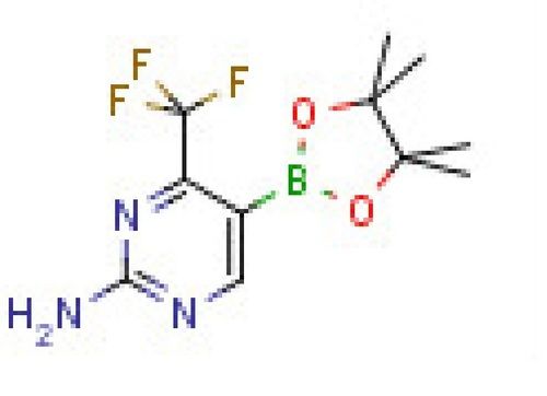 2-Amino-4-trifluoropyrimidine-5-boronic acid pinacol ester