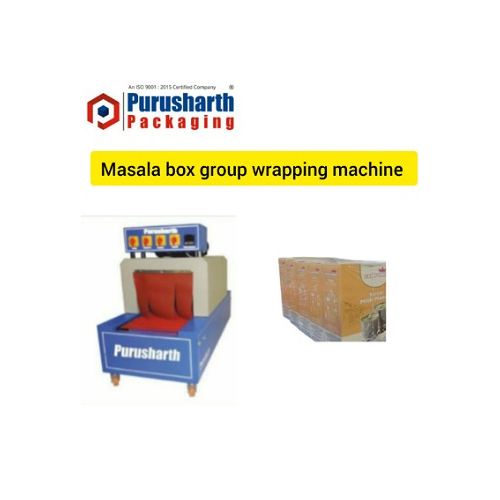 Masala Box Group Wrapping Machine - Automatic Grade: Semi-Automatic