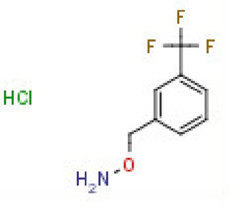 1-[(Ammoniooxy)methyl]-3-(trifluoromethyl)benzene chloride