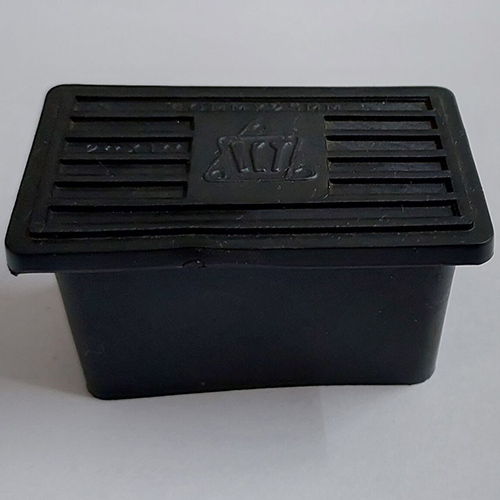 Rectangle Bush - High-quality Plastic, 2"x1" (50mmx25mm) | Modern Design, Smooth Finish, Ideal For Commercial Use