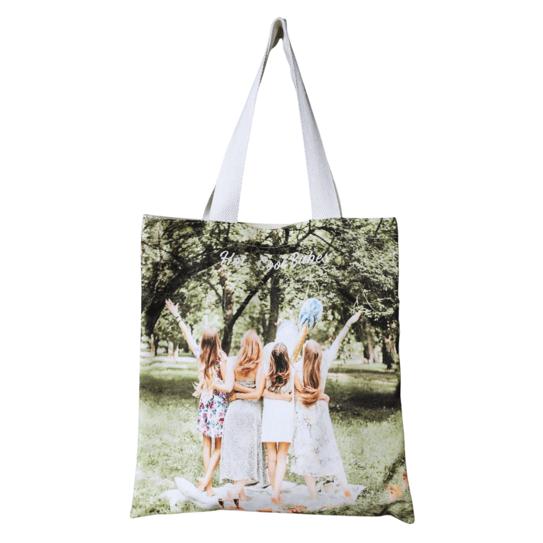 Canvas Tote Bag - High-quality Durable Fabric, 14x16 Inch Size, Zipper Closure | Customizable Design, Eco-friendly, Lightweight, Ideal For Shopping And Promotions