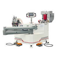 Jnq700-3 Curved Edge Banding Machine For Edging And Trimming - General Use: Industrial
