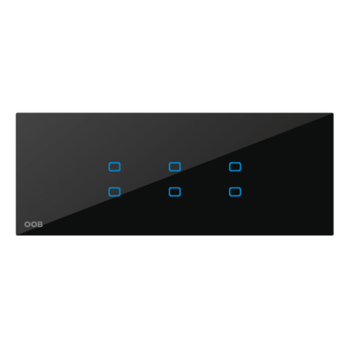 2 Dimmable Load 4 Normal Load 6A Wifi Touch Switch