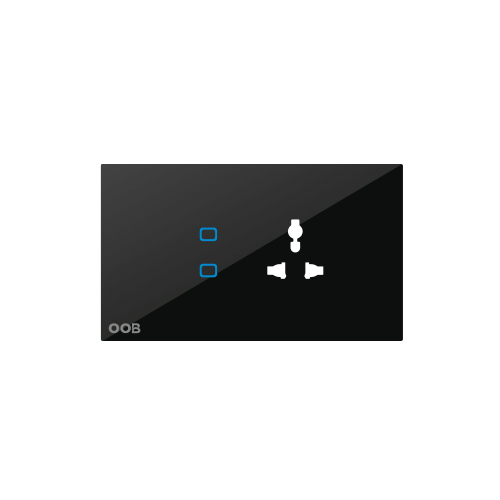 2 Non Dimmable Load 6A Socket Load 6A Wifi Touch Switch