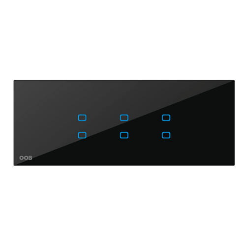 6 Non Dimmable Load 6A Wifi Touch Switch