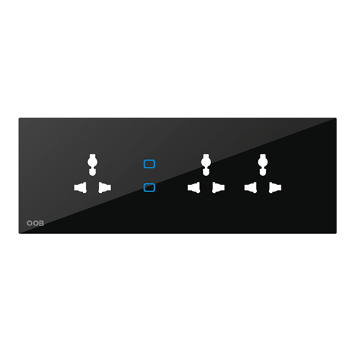 2 Non Dimmable Load 6A Socket Load 6A Wifi Touch Light Switch