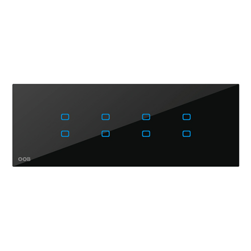 8  Non Dimmable Load 6A Wifi Touch Switch