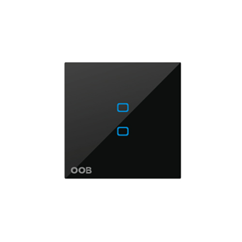 2 Non Dimmable Load 6A Remote Touch Switch