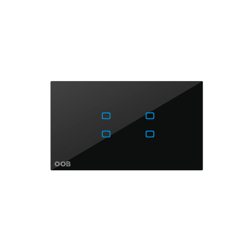 4 Non Dimmable Load 6A Remote Touch Switch