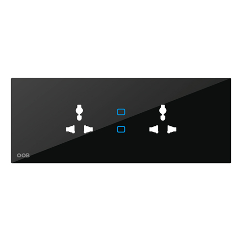 2 Non Dimmable Load 6A Socket Load 6A Remote Touch Light Switch